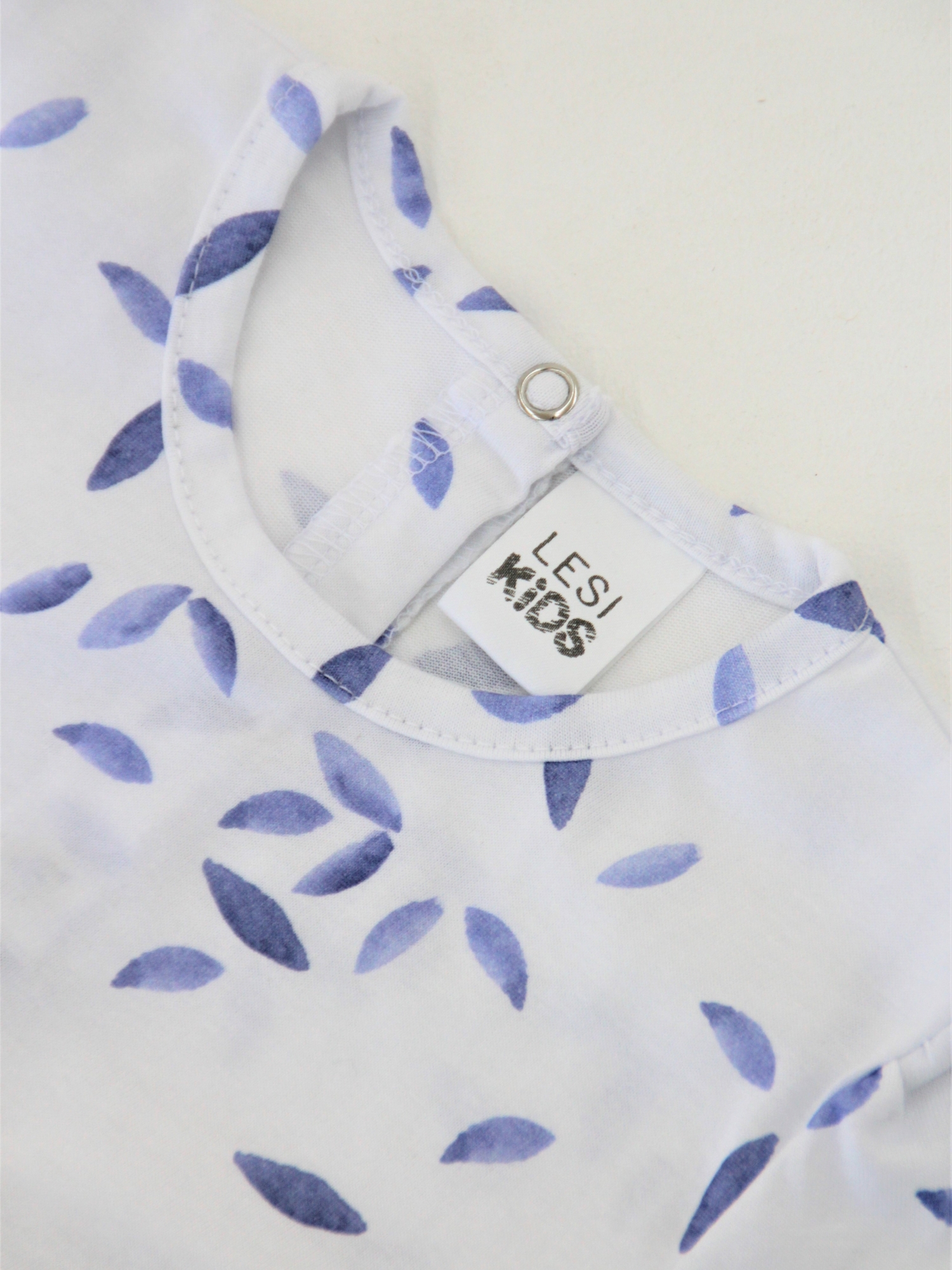 Боди платье для девочки с коротким рукавом (74/22, Белый)