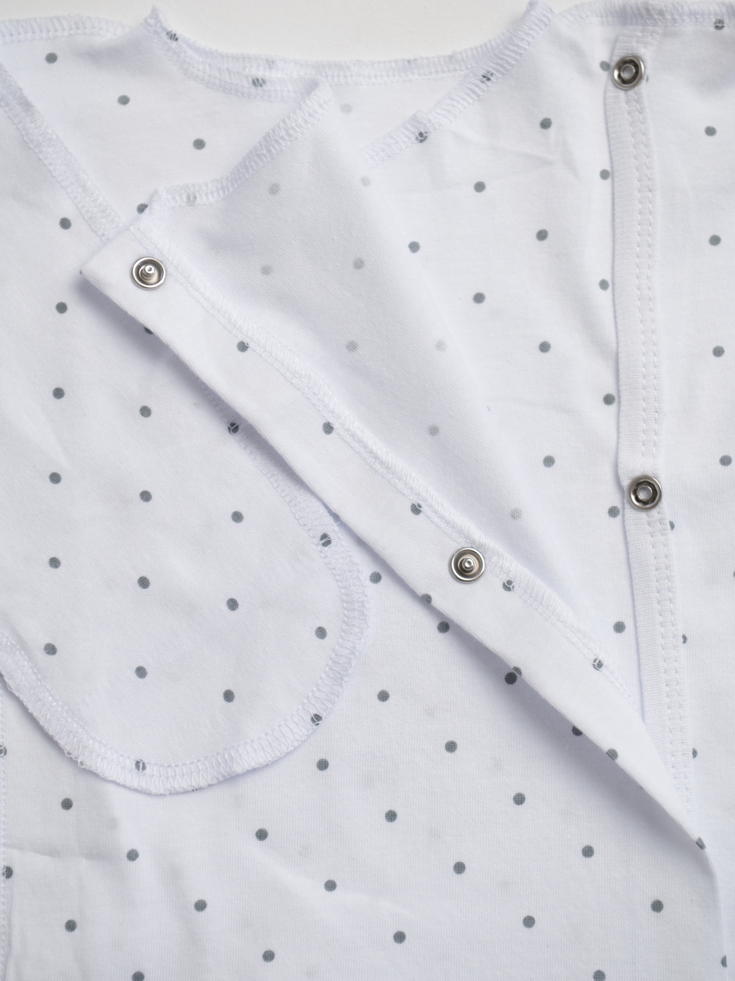 Распашонка для новорожденных комплект 2 шт (56/18, Белый)