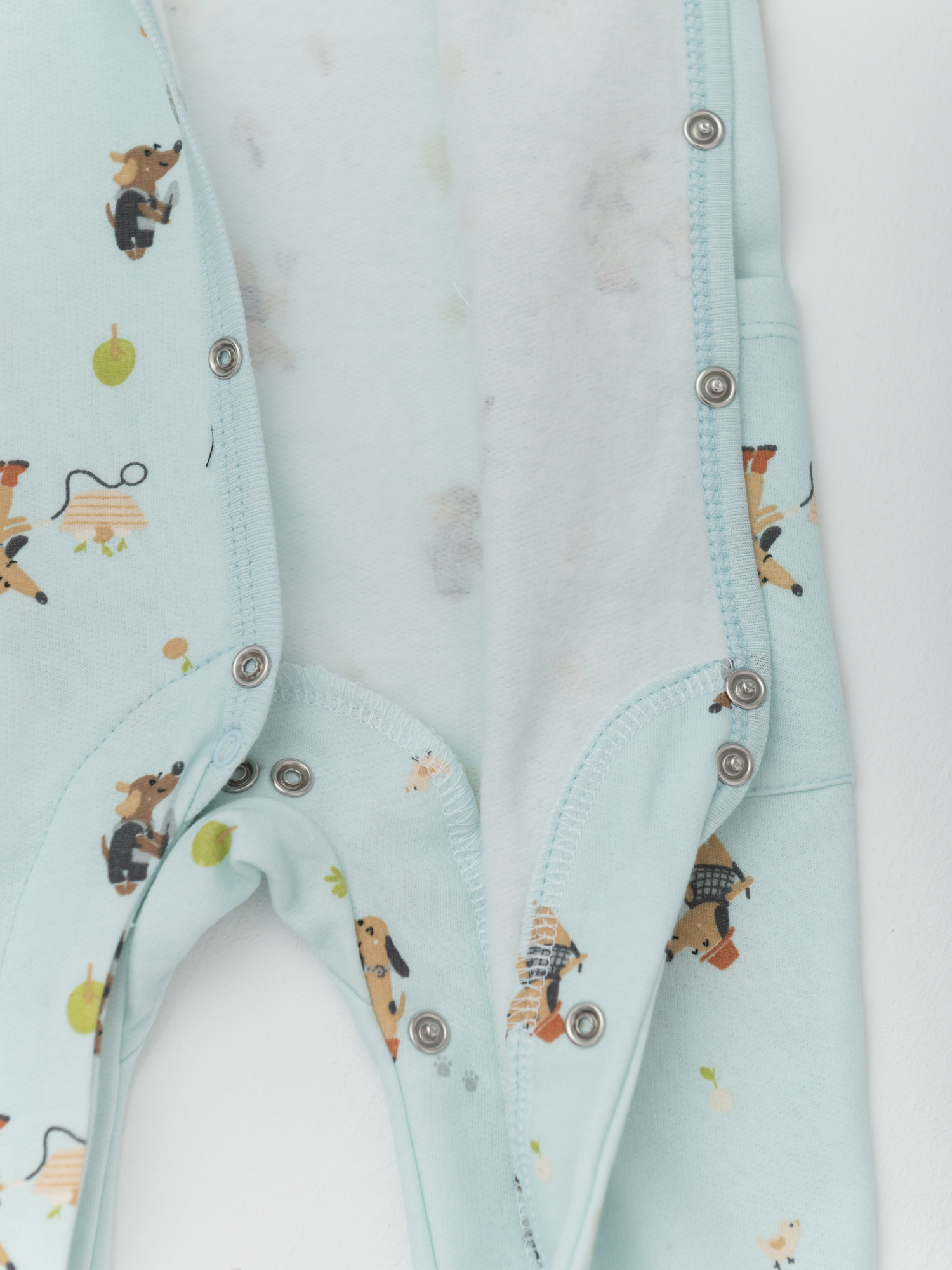 Комбинезон набор 2шт утеплённый (92/28, беж/голубой)