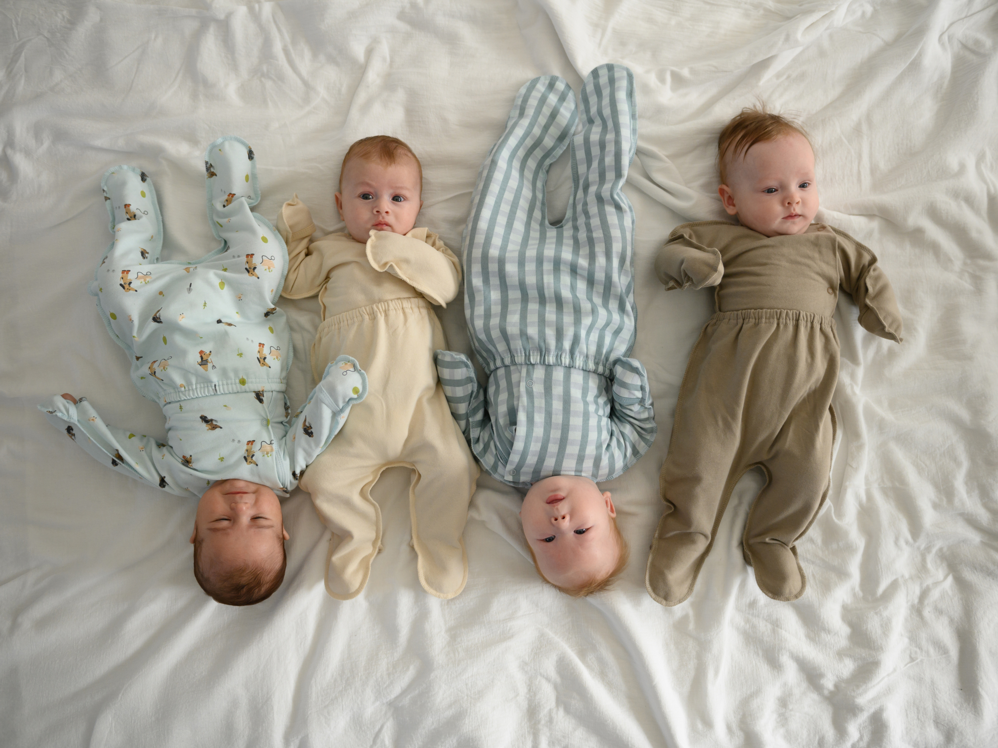 Ползунки утепленные (62/20, беж/бирюза)