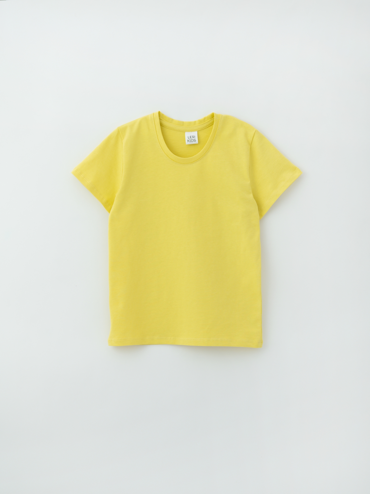 Футболка детская желтая