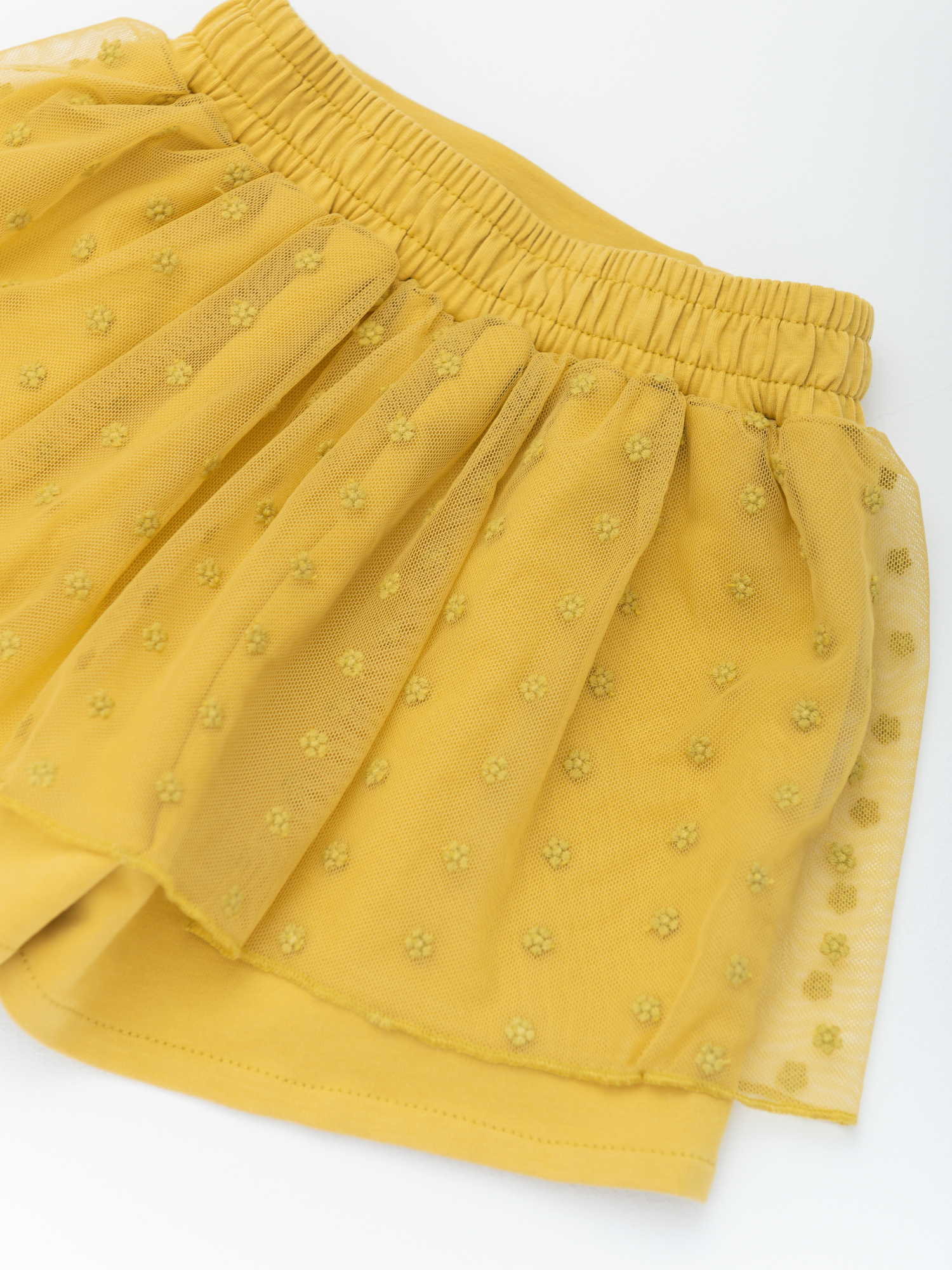 Шорты для девочки (желтый, 110/30)