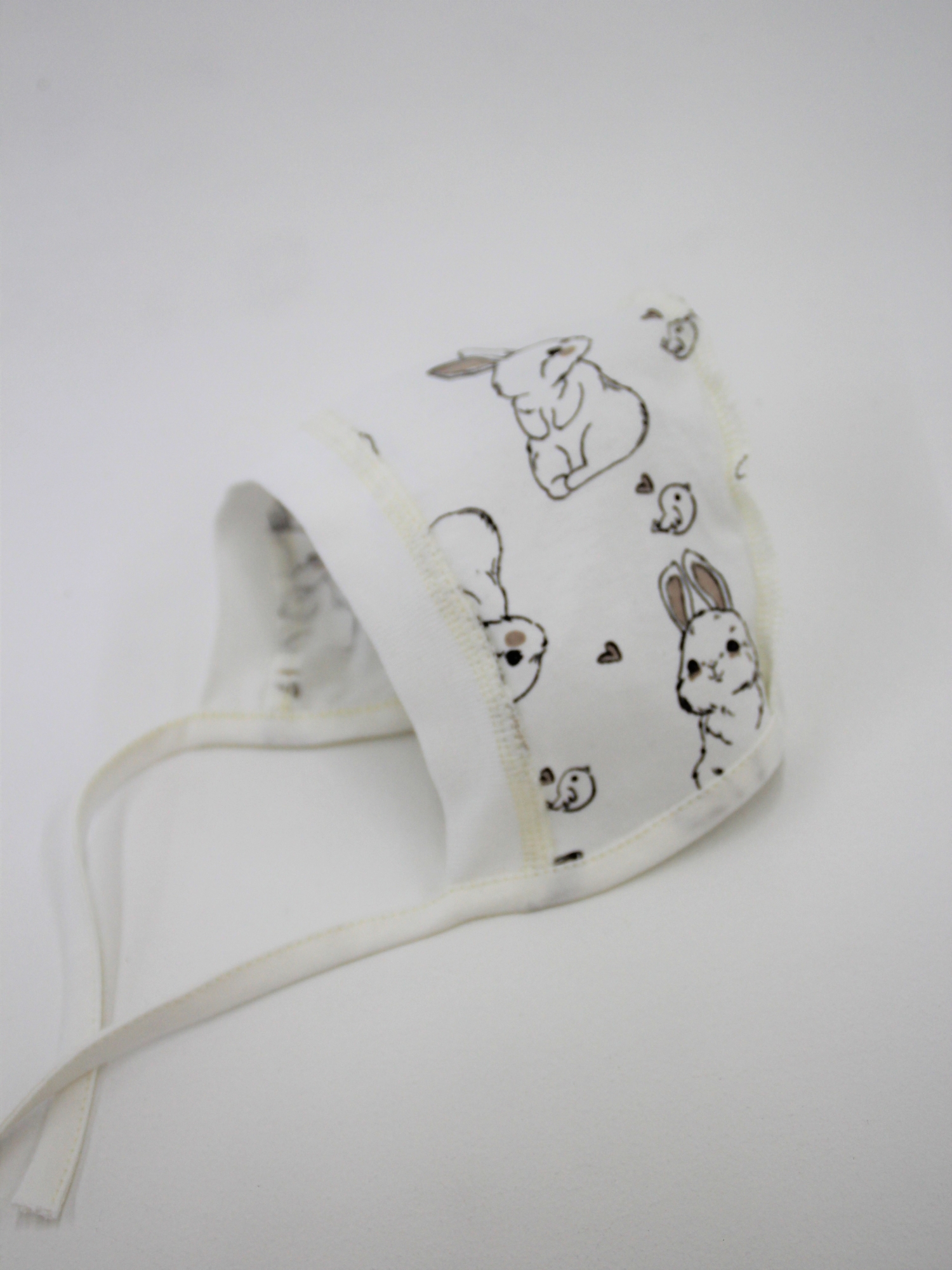 Чепчик комплект 2 шт (40, экрю)