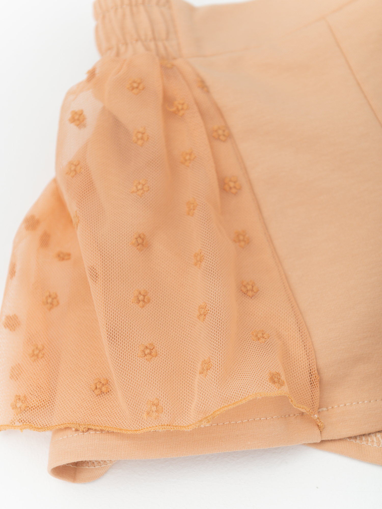 Шорты для девочки (персиковый, 104/30)