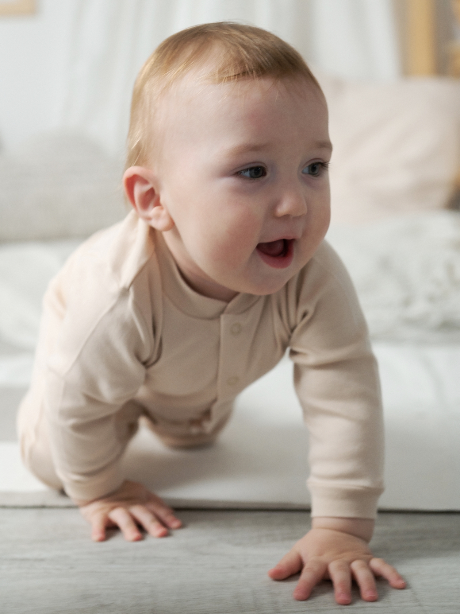 Комбинезон для малыша (92/28, Бежевый)