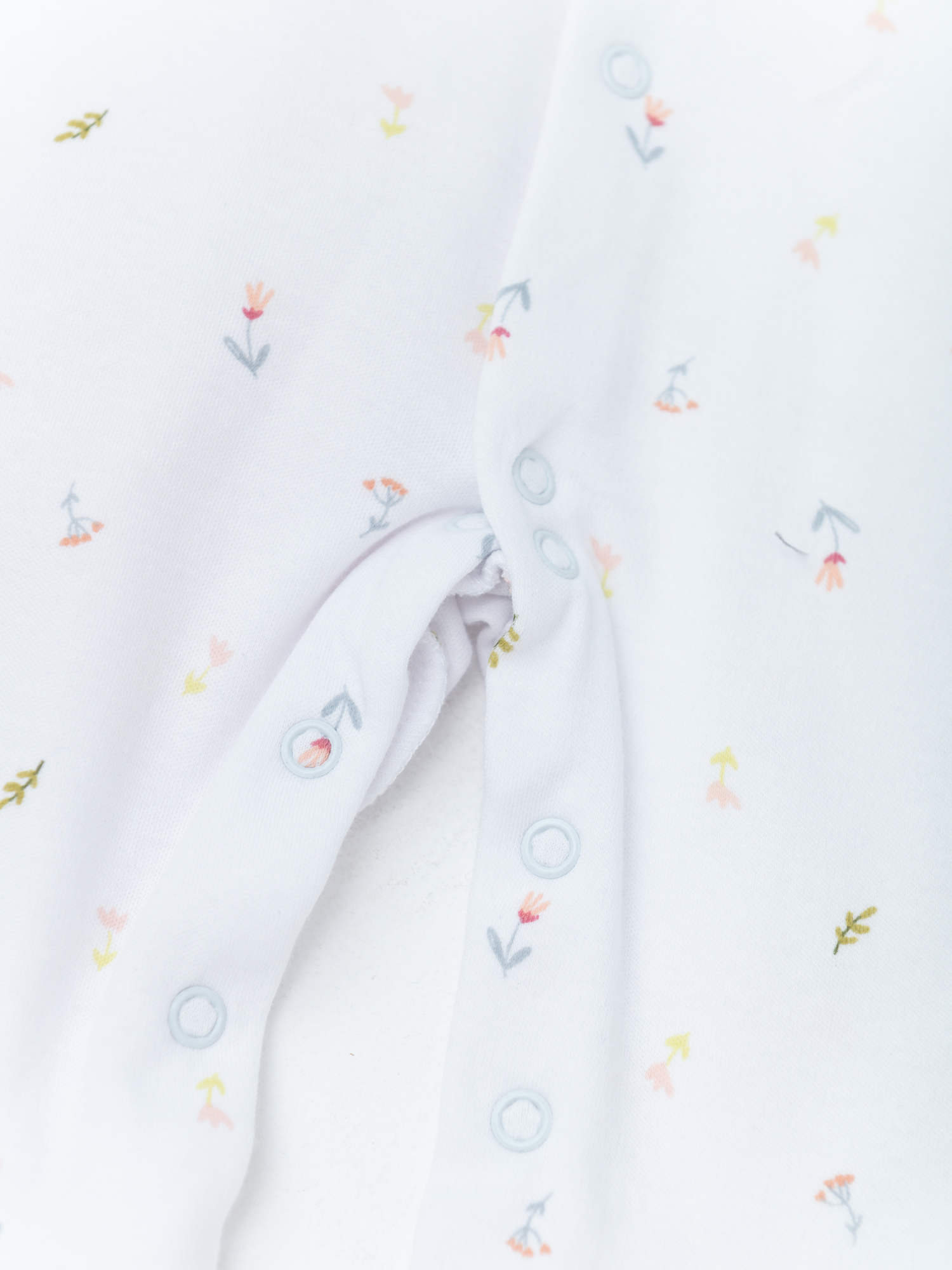 Комбинезон для новорожденных 2 шт. (56/18, бел/персик)