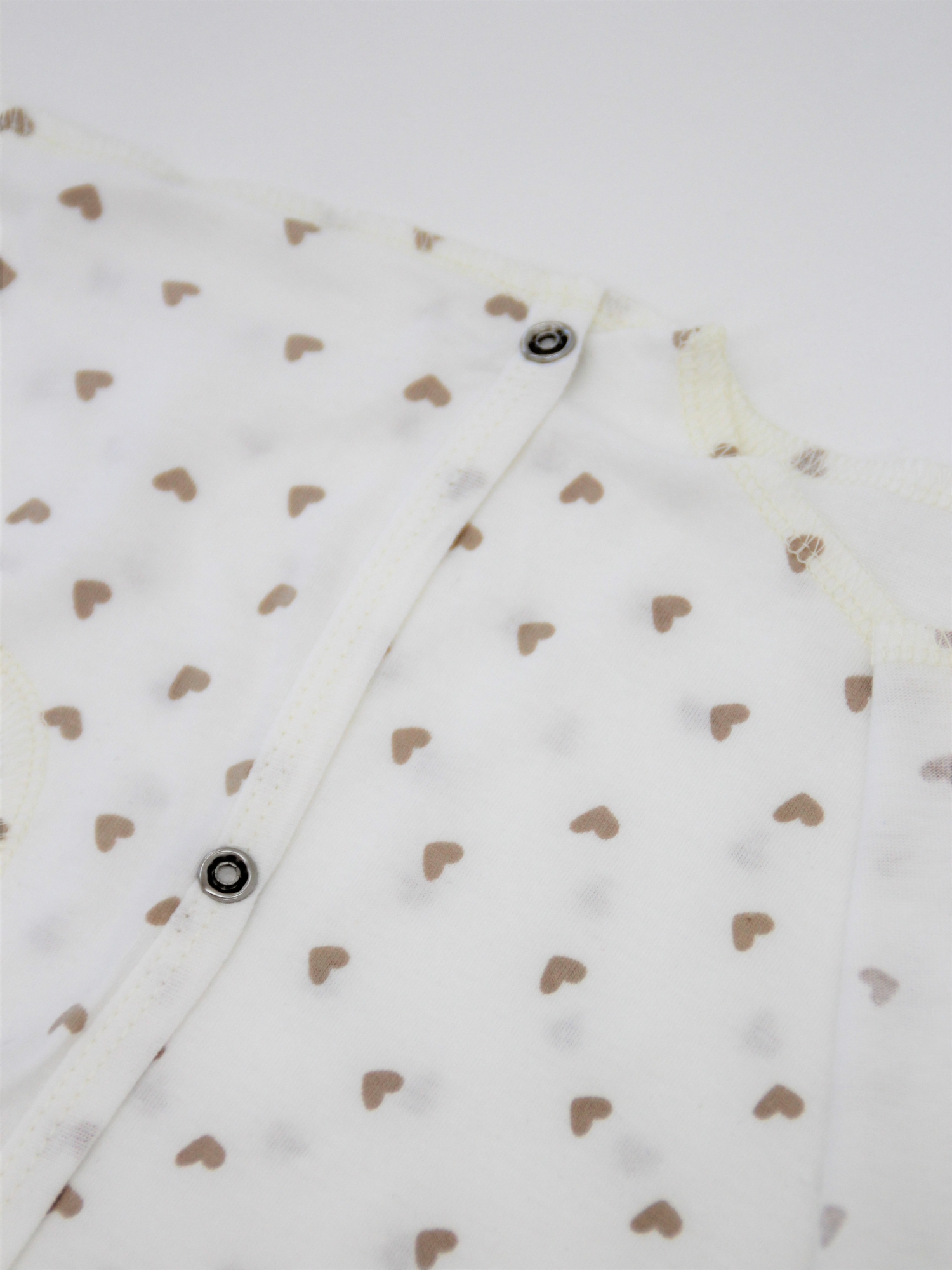 Распашонка для новорожденных комплект 2 шт (56/18 Молочный)