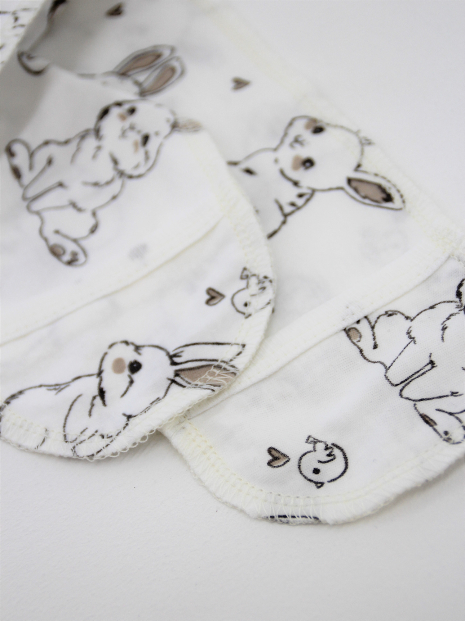 Распашонка для новорожденных комплект 2 шт (56/18 Молочный)