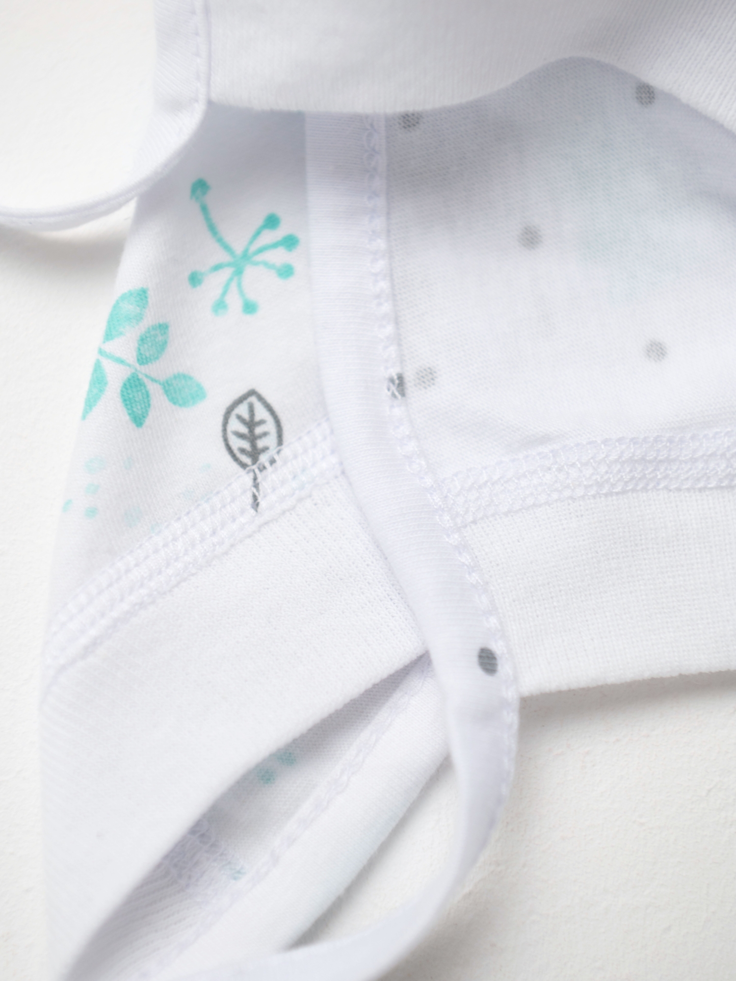 Чепчик комплект 2 шт (42, белый)