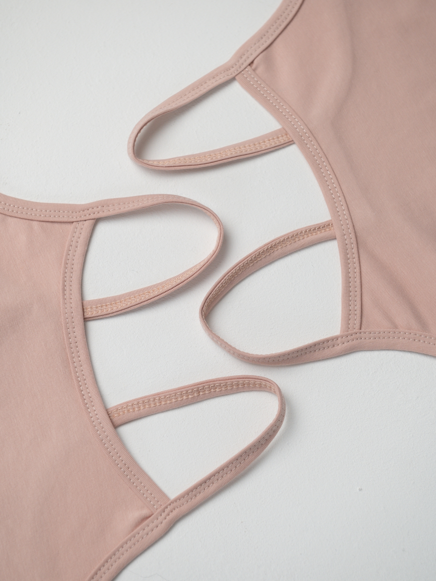 Топ бельевой для девочки (146/36, Бежевый)