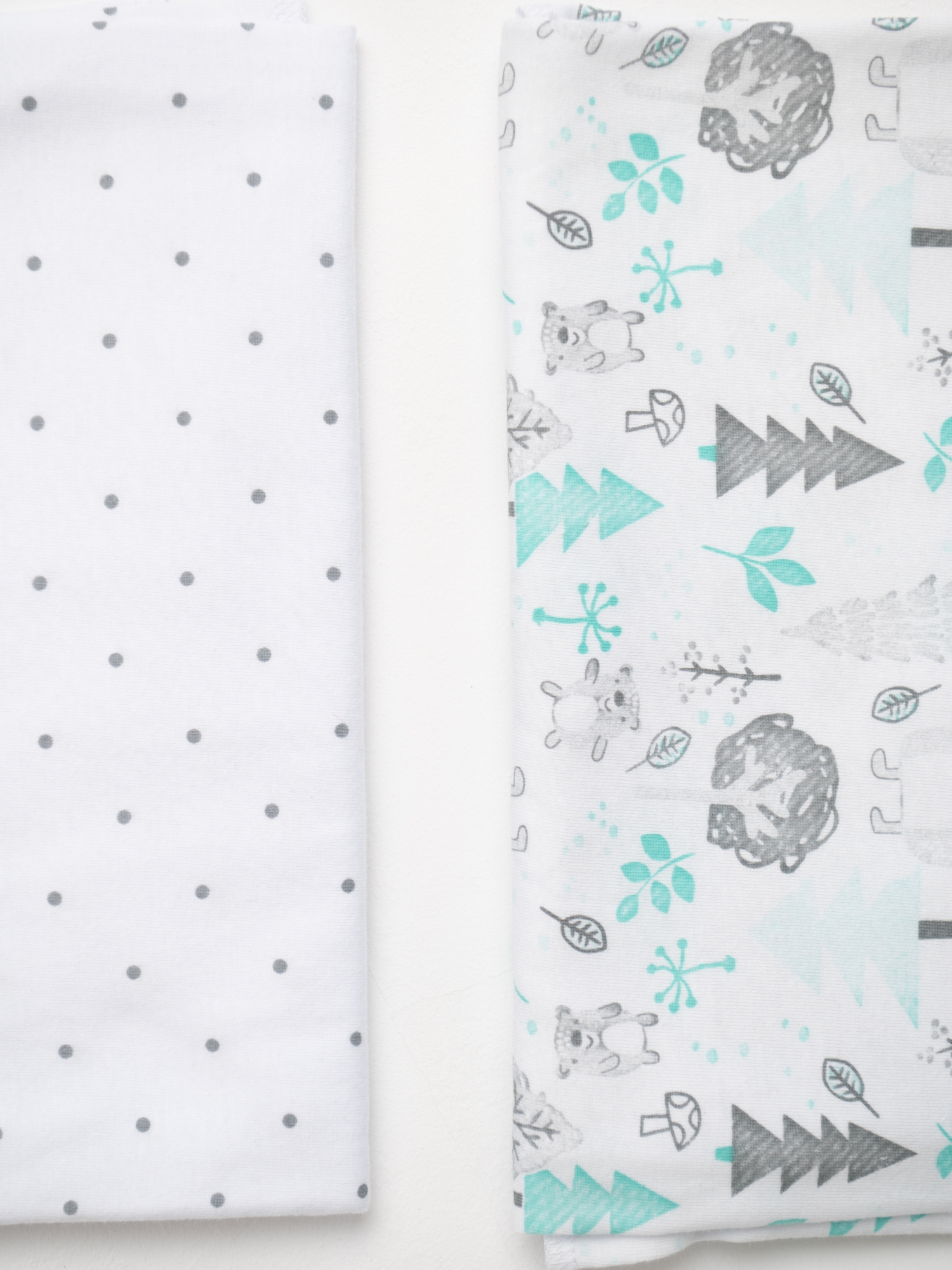 Пелёнка комплект 2 шт 100х90 (Белый)