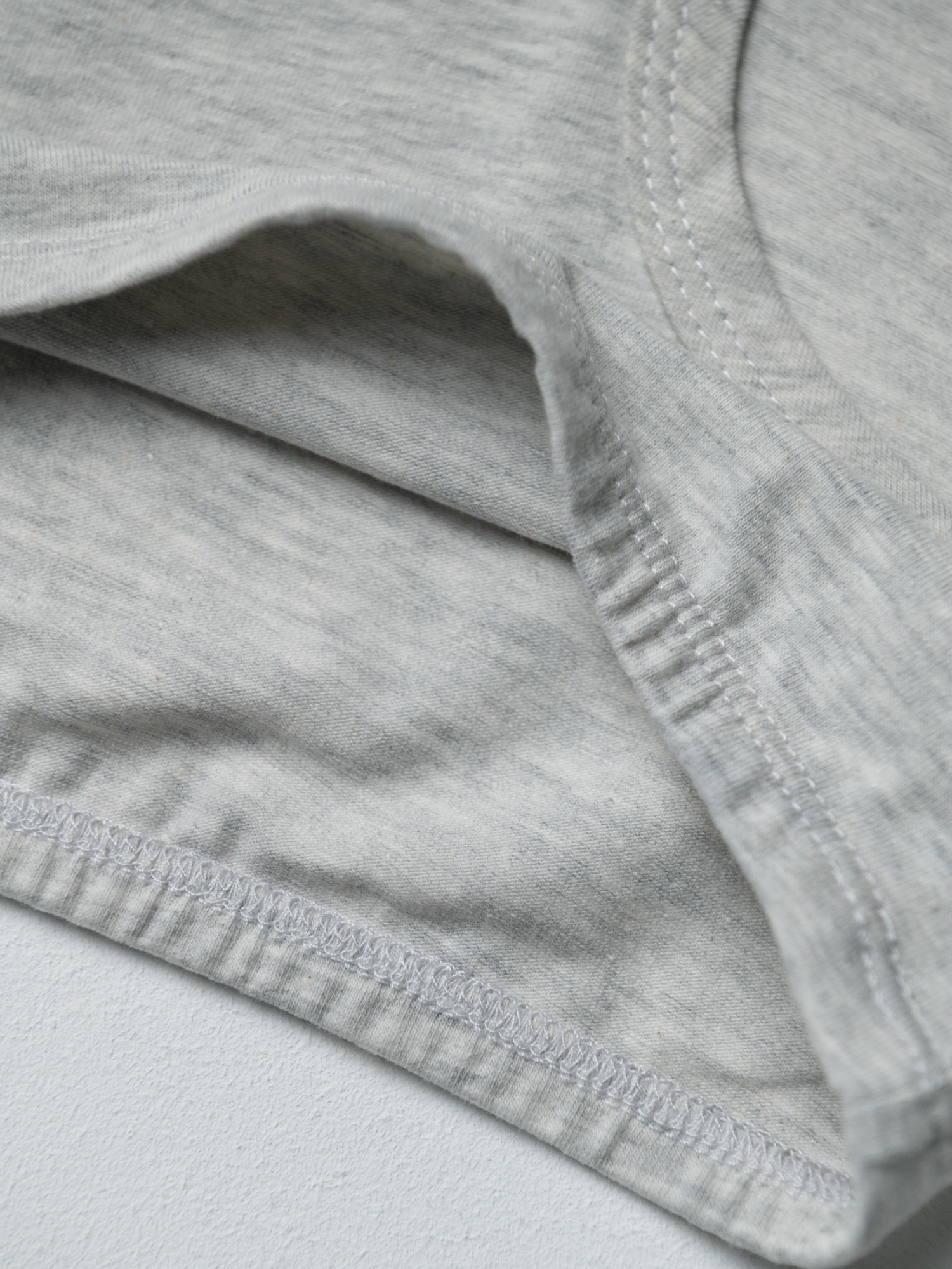 Топ для девочки (128/34, Сер/Меланж)