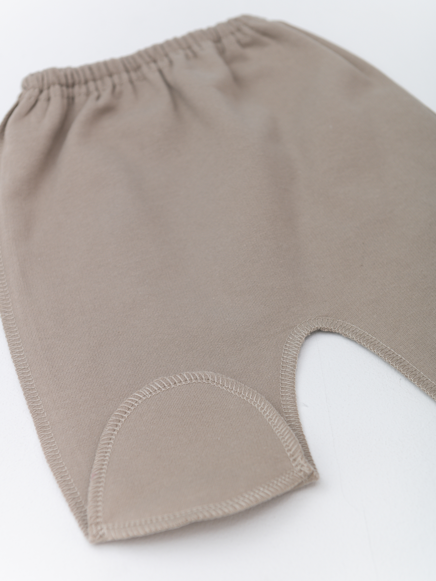 Ползунки со следом утеплённые (56/18, мокко)