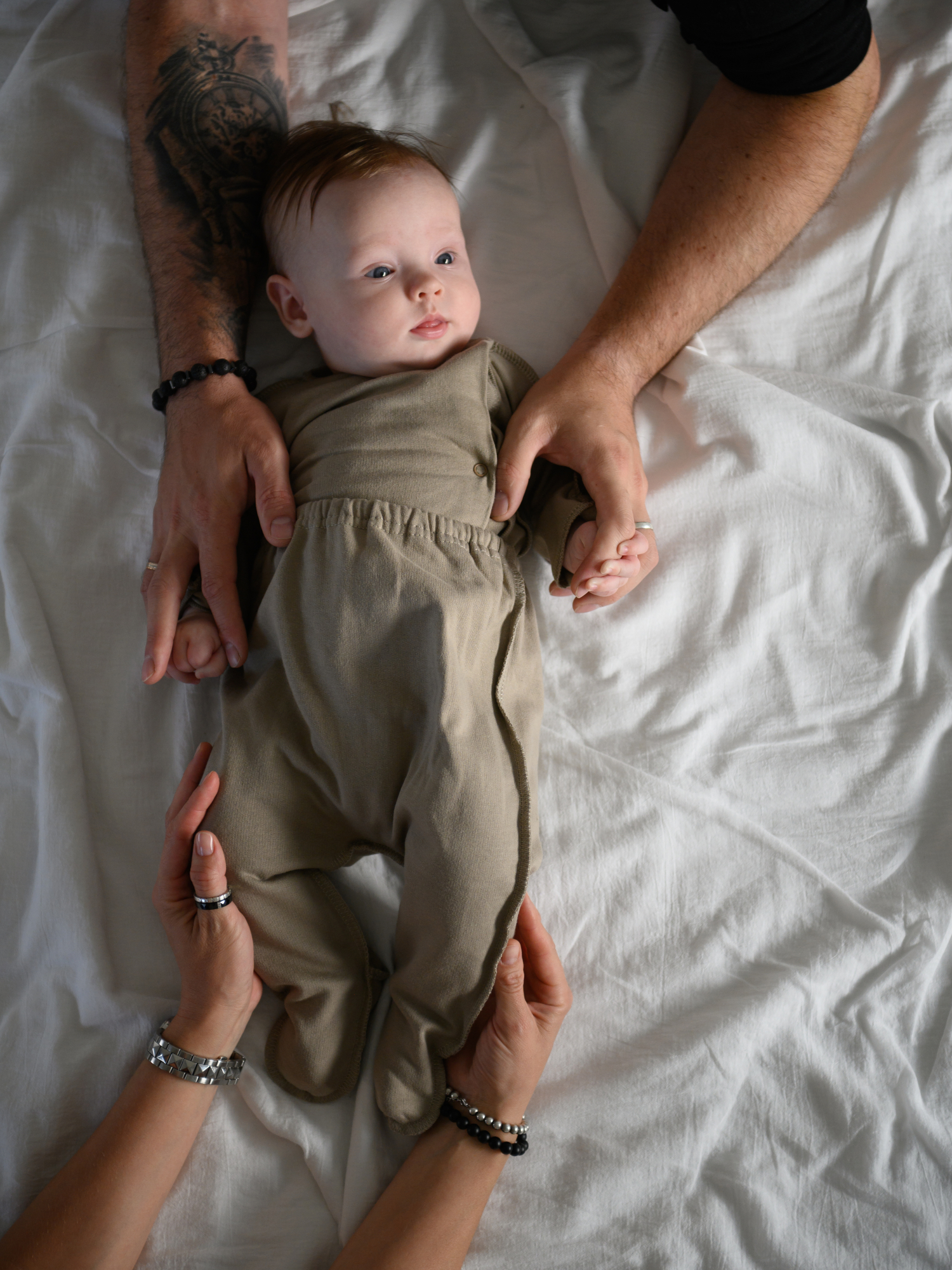 Ползунки утепленные (62/20, беж/бирюза)