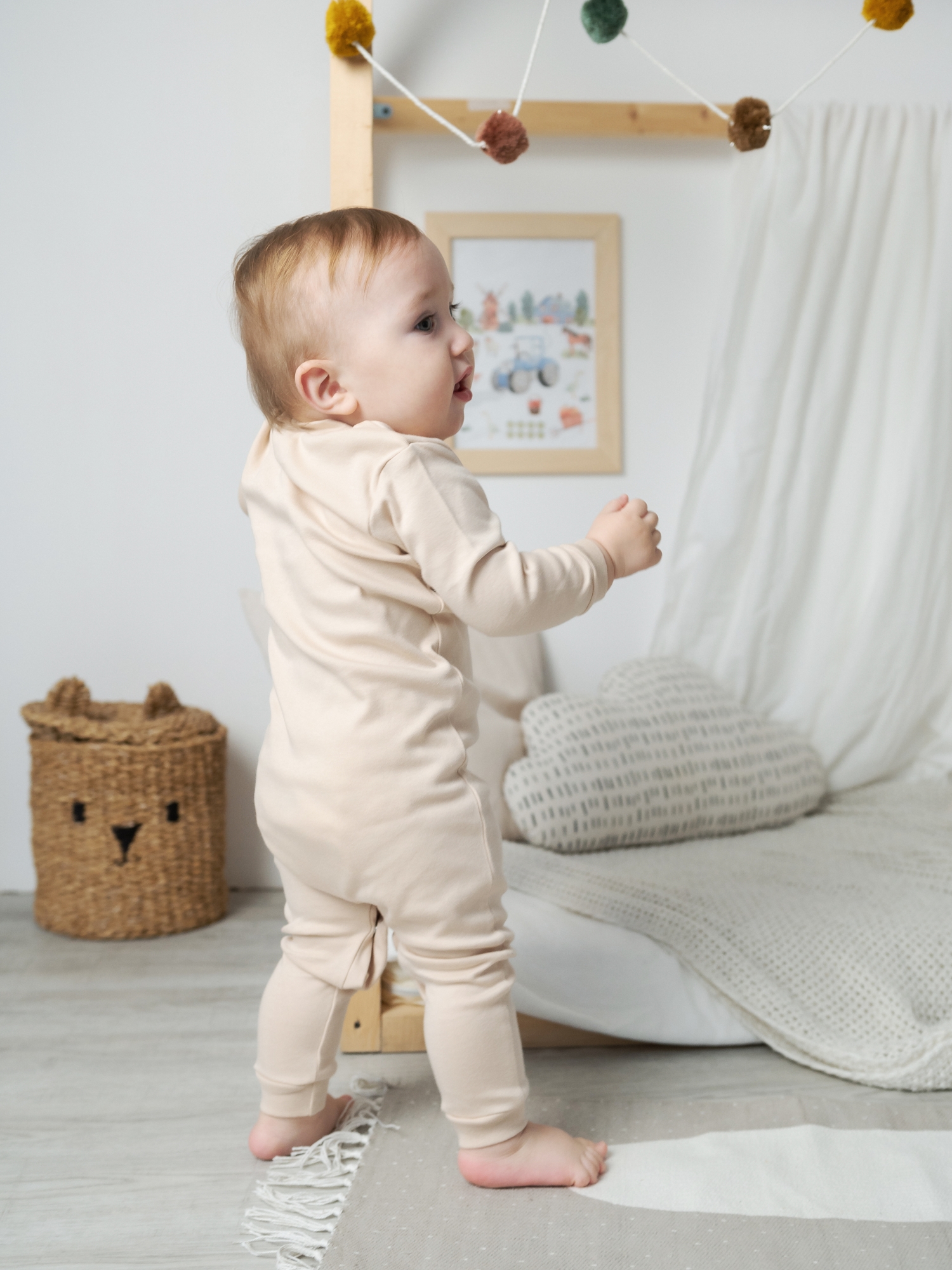 Комбинезон для малыша (92/28, Бежевый)