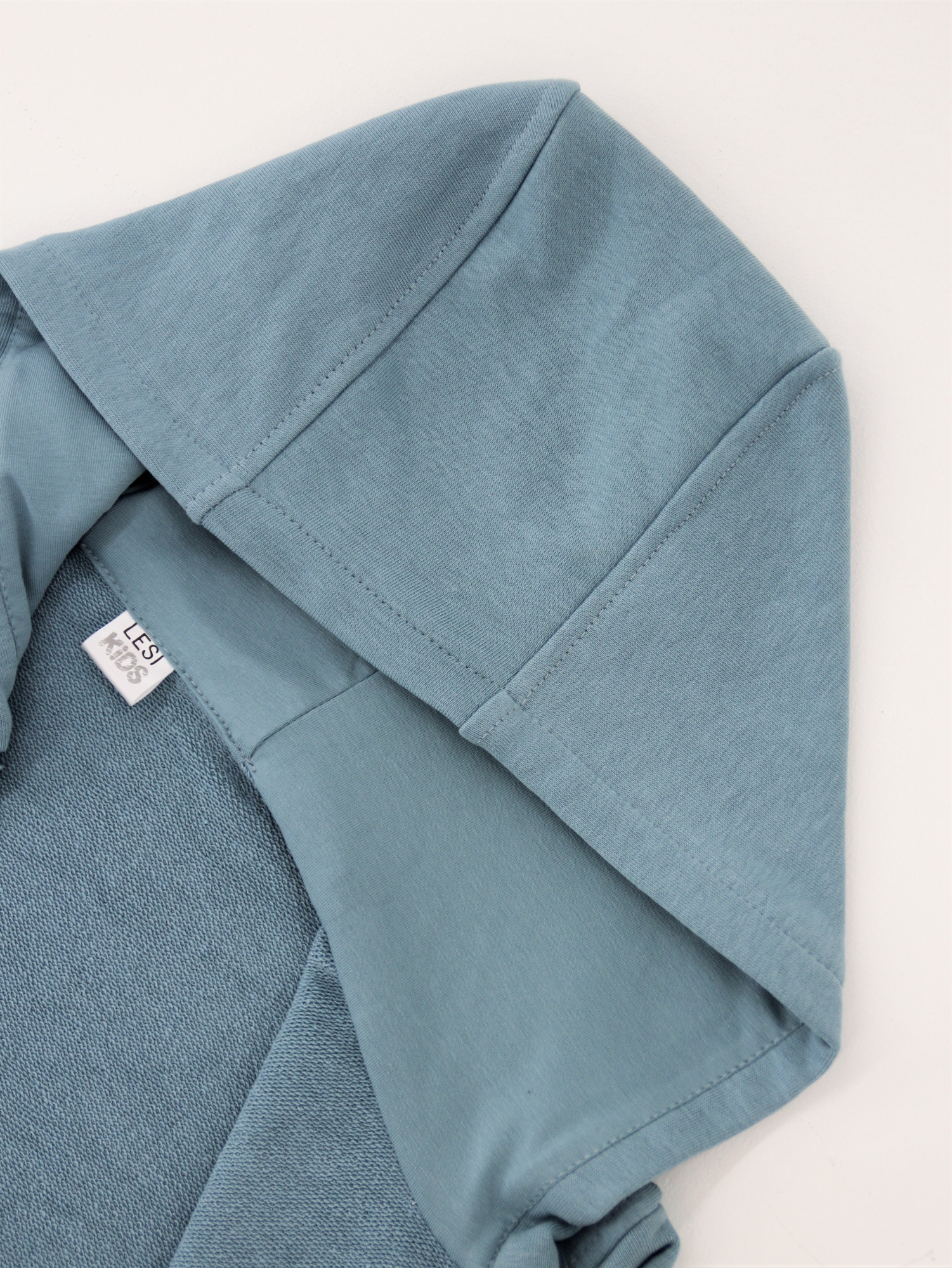 Худи детский на молнии (Голубой 134/34)