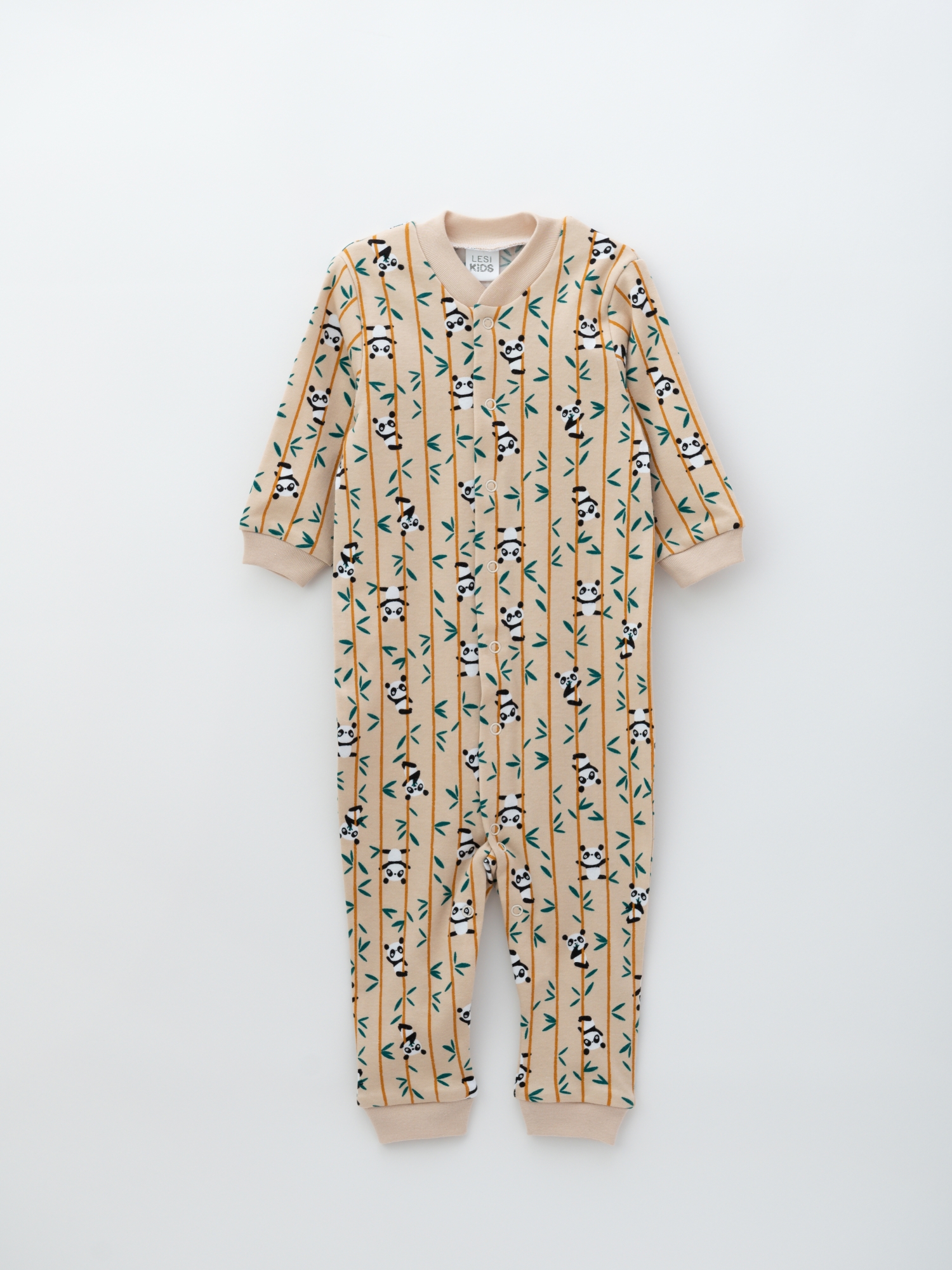 Комбинезон для малыша (86/26, Беж/Панда)