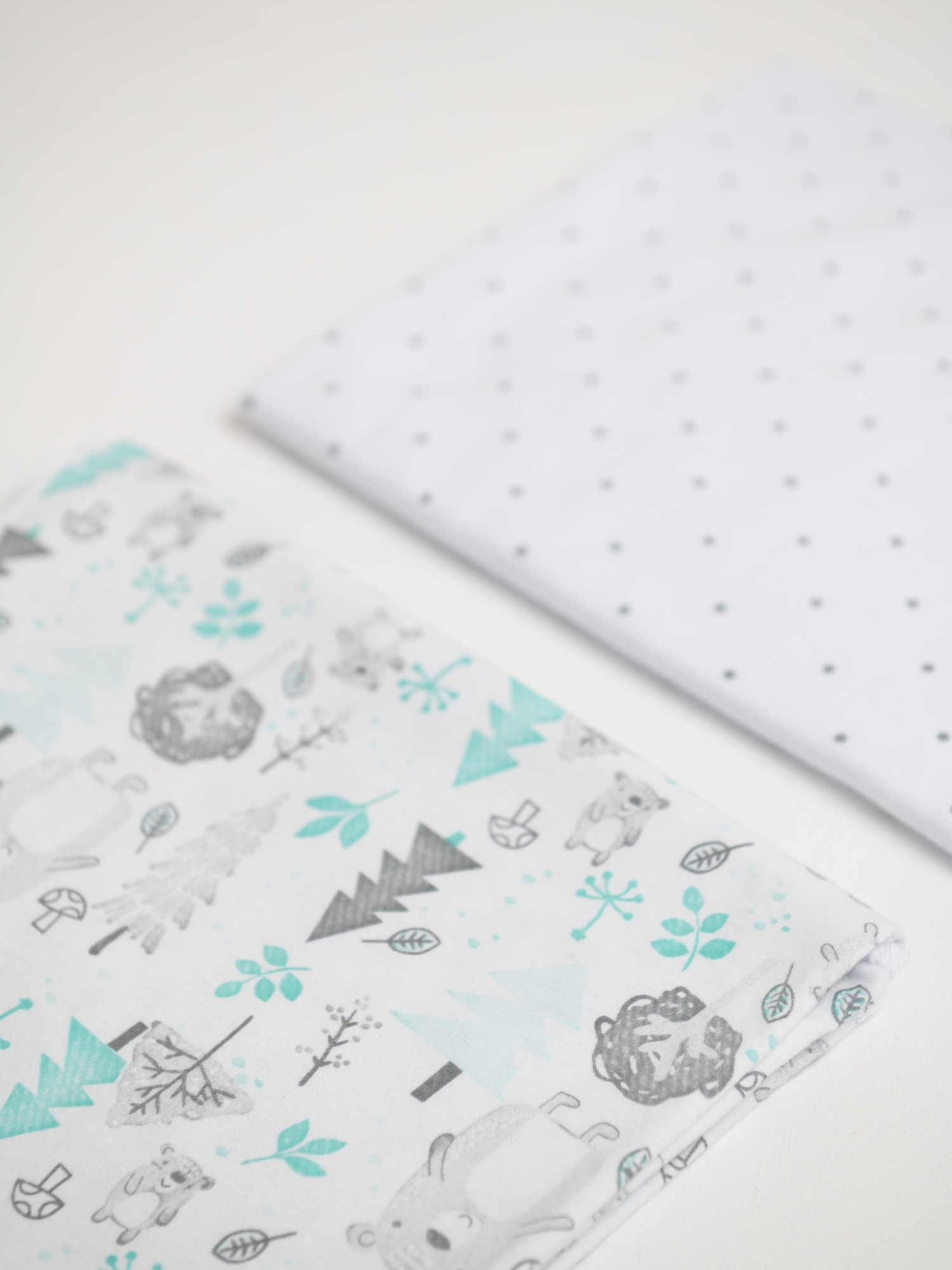 Пелёнка комплект 2 шт 100х90 (Белый)